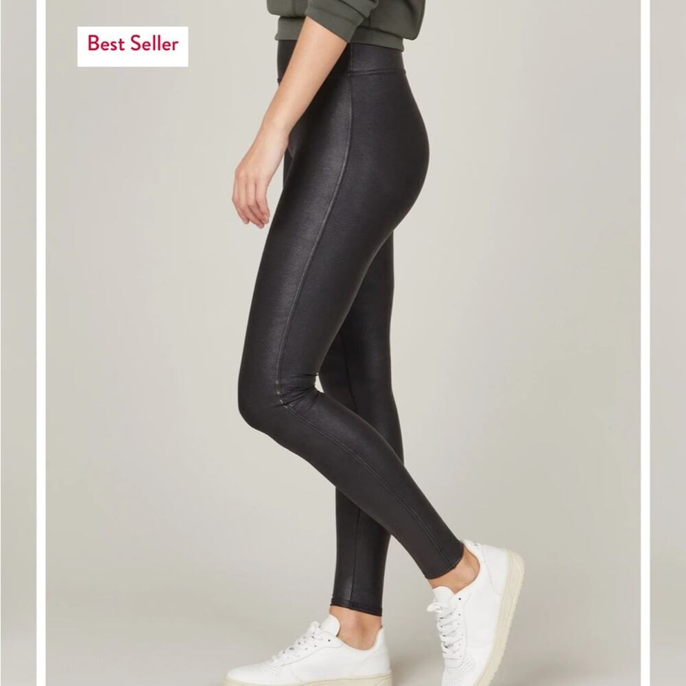Spanx Faux Leather Leggings